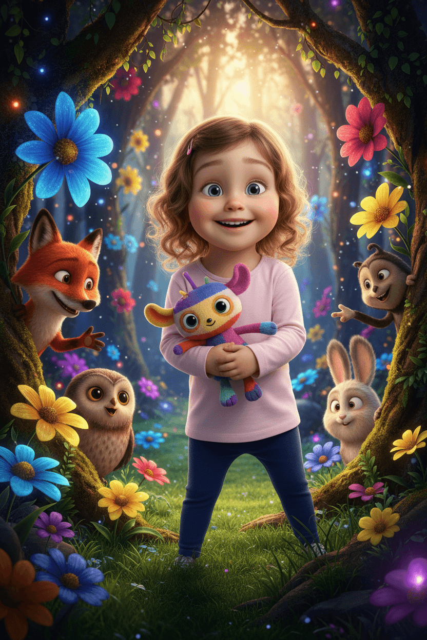 Mary and the Magical Labubu Forest